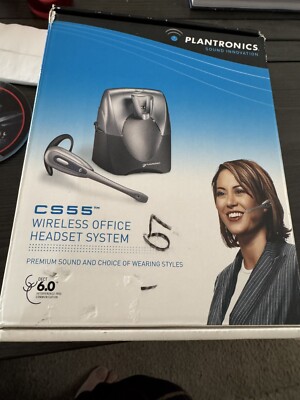 Plantronics CS55 69700-01 1.9Ghz Wireless Headset System With HL10 Lifter