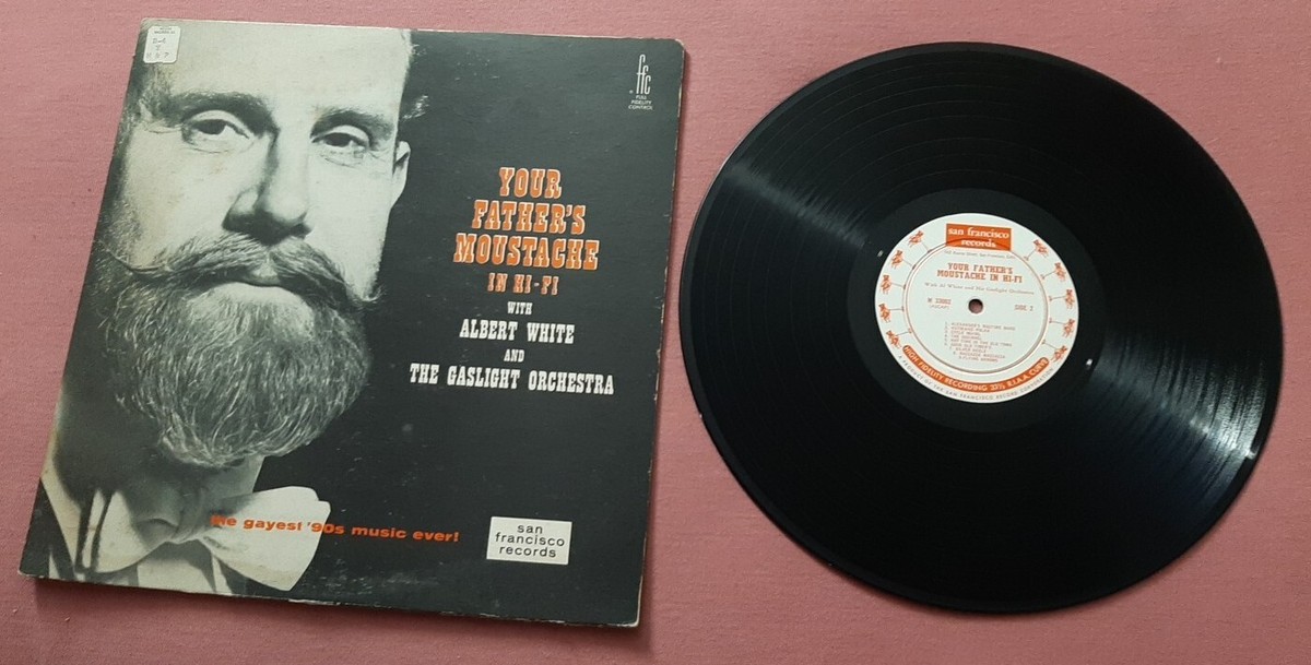 Albert White And The Gaslight Orchestra DG LP Your Father's
