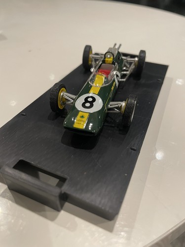 Brumm 1/43 Die Cast Model - R332 LOTUS 25 GP ITALIA 1963 JIM CLARK Race Car - Picture 3 of 11