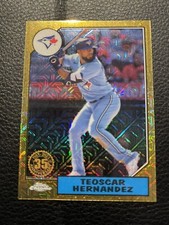 2022 Topps Series  2 Teoscar Hernandez Chrome Silver Pack Blue Jays #T87C2-17