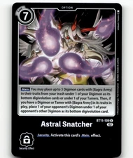 Digimon Astral Snatcher FOIL Dimensional Phase Uncommon
