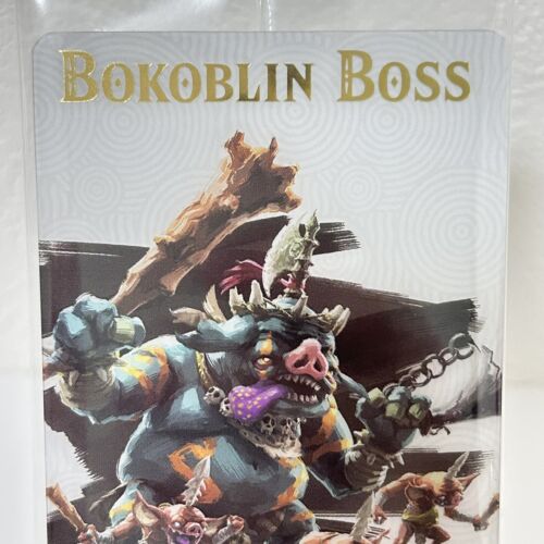 Tarjeta Boss Bokoblin The Legend of Zelda Tears of the Kingdom Wafer 2024 Envío gratuito - Imagen 2 de 10