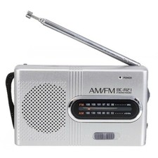 3-Pack FM/AM Indin Mini Radio Receiver Music Player Battery Powered Pocket Radio