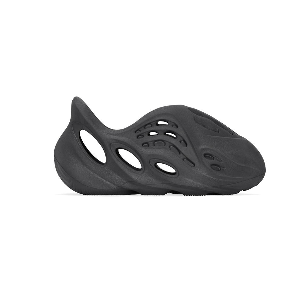 повседневные сандалии adidas Yeezy Foam Rnr Slip On для маленьких мальчиков серого цвета HP5346