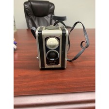 Vintage Untested Kodak Duaflex II Camera With Kodet Lens
