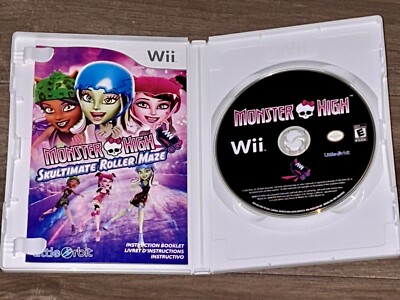 Monster High Dolls Skultimate Roller Maze Nintendo Wii Video Game
