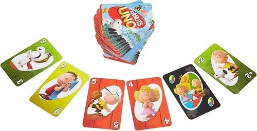 RETIRED New Open Box UNO Card Game The Peanuts Movie Complete with Instructions - Picture 11 of 13