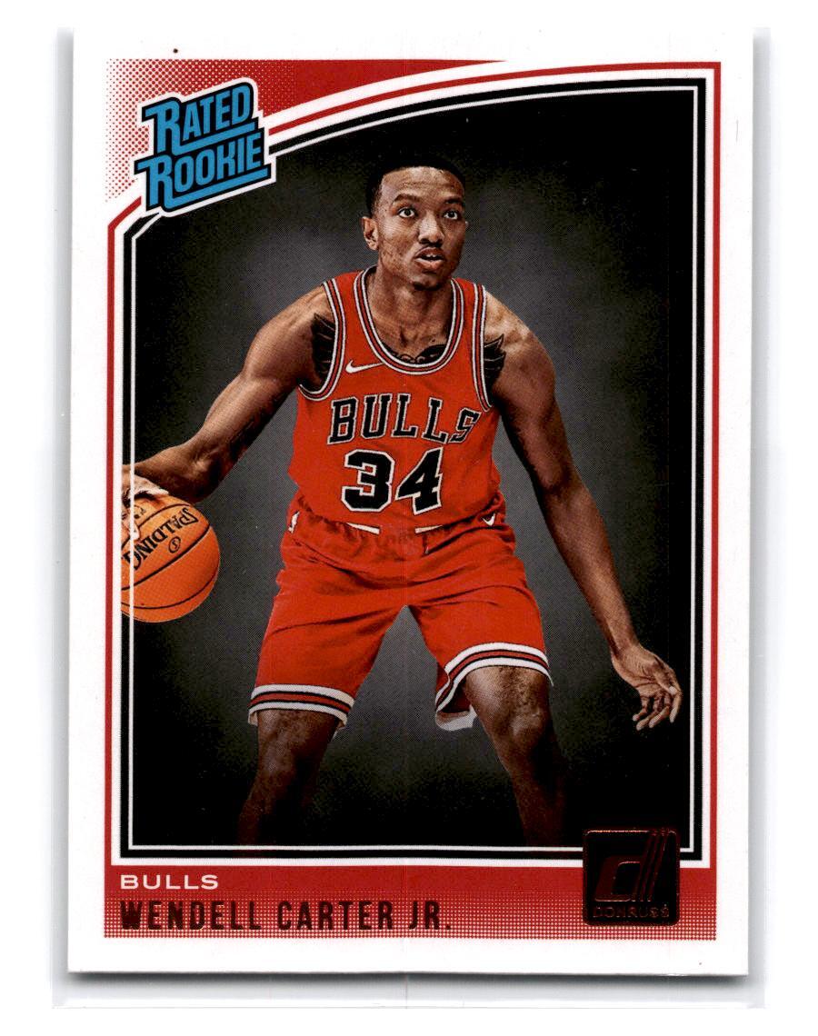 2018-19 Donruss #170 Wendell Carter Jr. RC - Chicago Bulls