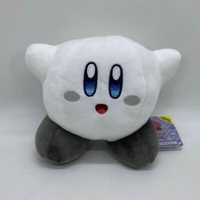 Kirby Super Star Ultra White Kirby Plush Soft Toy Doll Teddy 5.25"