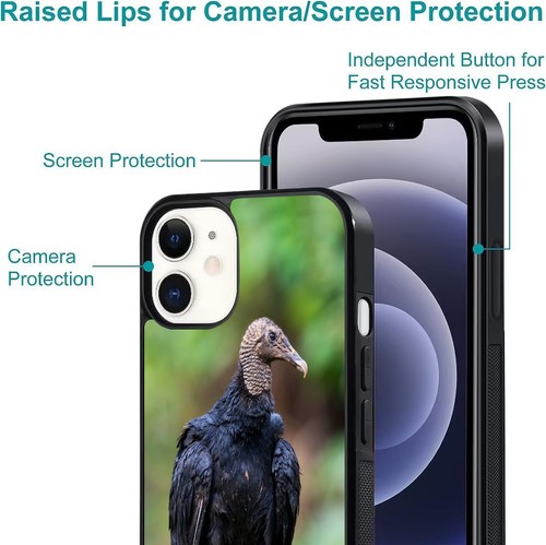 Mexican American vulture For iPhone SE XS XR Max 5 6 7 8 Plus Anti scratch Cover - Picture 18 of 25