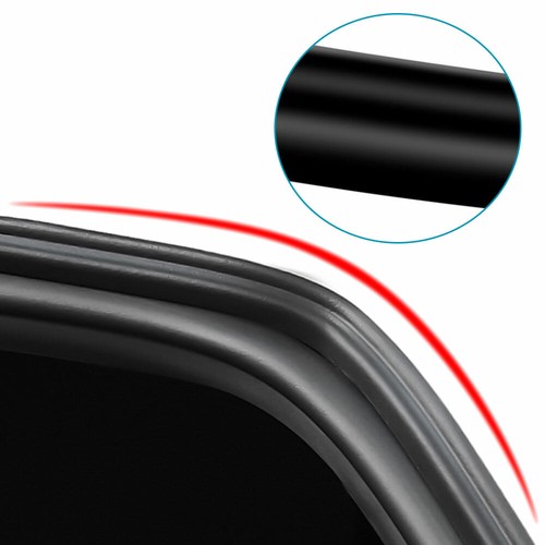 3 Layer 2M Car Door Rubber Seal Strips Sound Insulation Weatherstrip Accessories - Picture 7 of 11