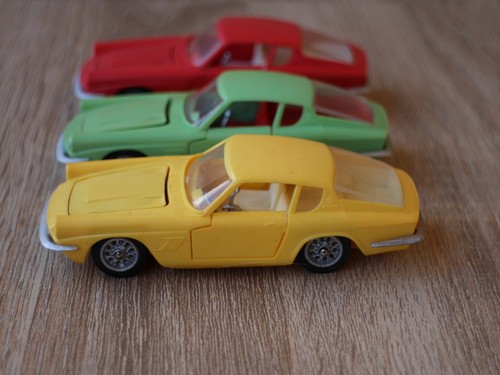 Maserati Mistral Coupe Mebetoys Remake 1/43 Plastik 3 Stück - Bild 3 von 17