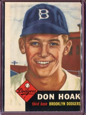 1953 Topps 176 Don Hoak RC VG #D126871 | eBay