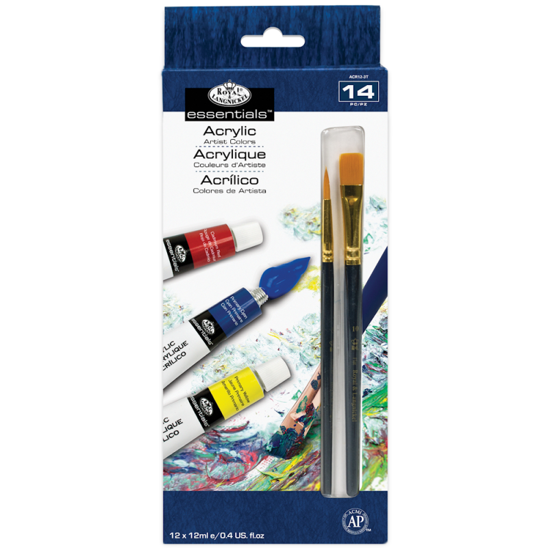 Royal & Langnickel Essentials Acrylic Colour Artist Pack (14pc)