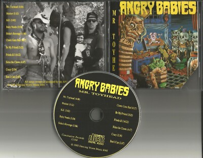 Eric McFadden ANGRY BABIES Mr. Toyhead 1992 CD Izm Liar Stockholm Syndrome mr.