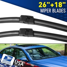 2PCS FOR BMW 5&7-SERIES FRONT WINDOW WINDSHIELD WIPER BLADES NEW OEM GENUINE