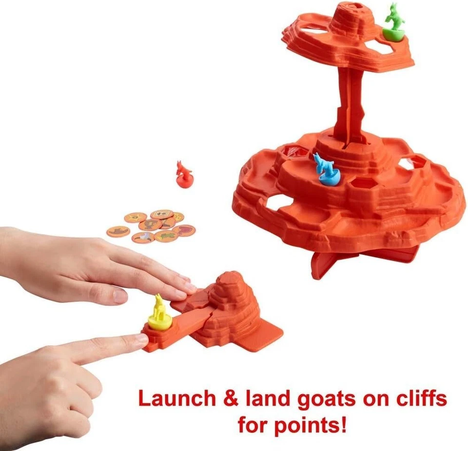 Goat Slingers Kids Game With Cliff Tower And Launcher For 5 Year Olds And Up - Image 3 of 4