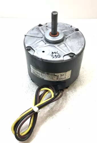 GE 5KCP39FGY563S Condenser Motor HC39GE226A 208/230V 1100RPM used #MC590