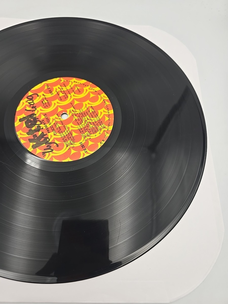 K-Tel Disco Nights Non-Stop Original Disco Hits Vinyl Record TU