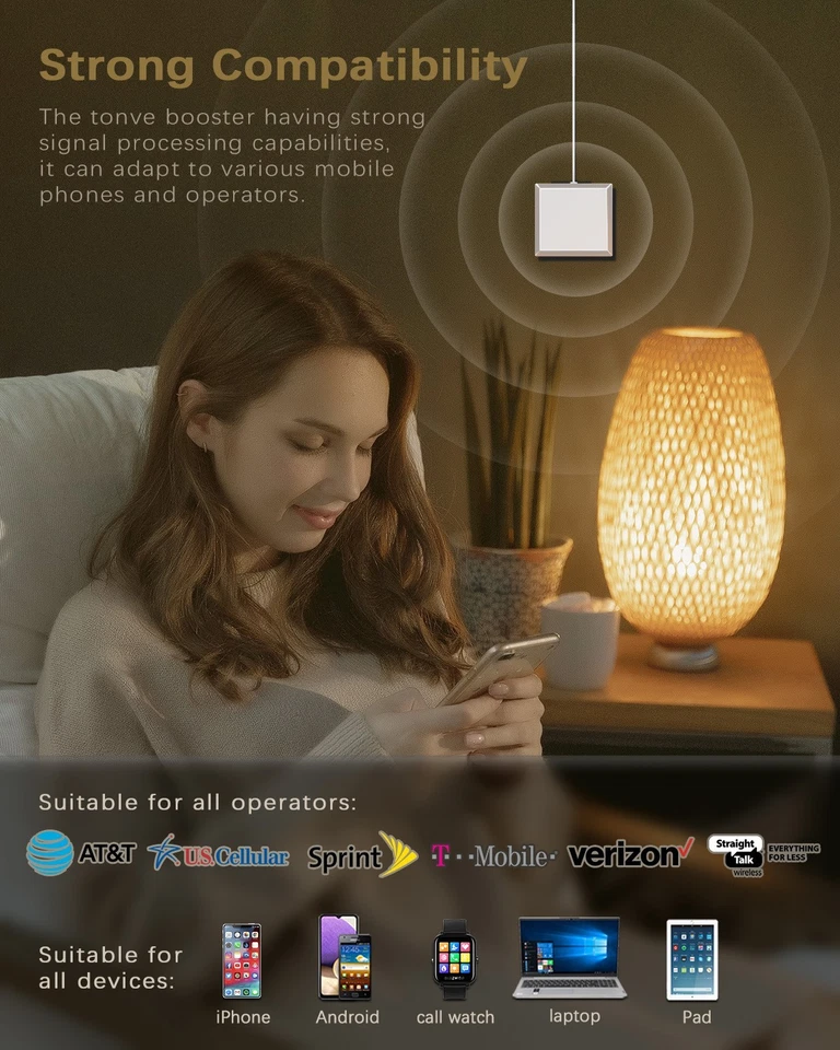 5G/4G Mobile Signal Repeater Compatible with All Carrier Band 12/17/13/2/5/4/66 - Image 2 of 4