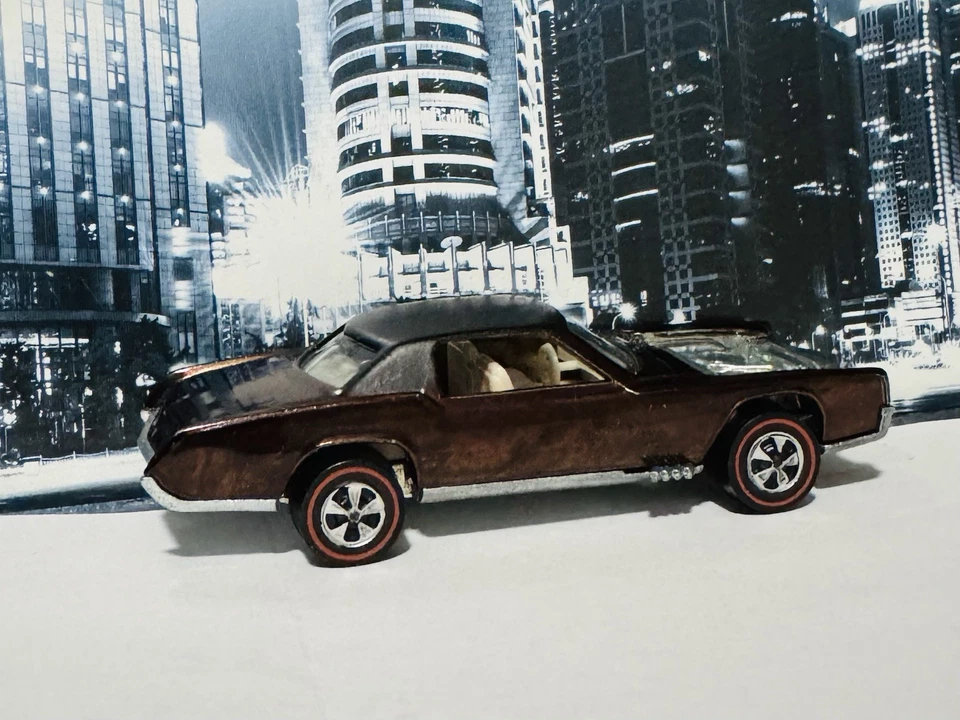 Hot Wheels Vintage Redline 1968 US Custom Eldorado Brown (Suelto) Foto 4 de 4