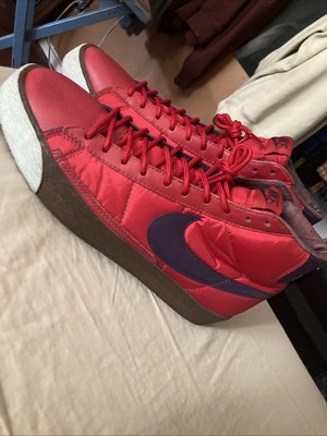 2007 BLAZER MID PREM 'TECH PACK' 317435 651 varsity red quasar purple Sz 9
