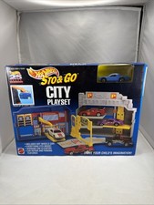 HOT WHEELS Mattel STO & GO City Playset #6560...