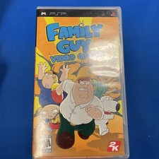 Family Guy Video Game! PSP UMD 2006 2K Games M Rated NTSC-U/C Manual