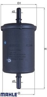 Mahle KL248 Kraftstofffilter Kraftstoffilter