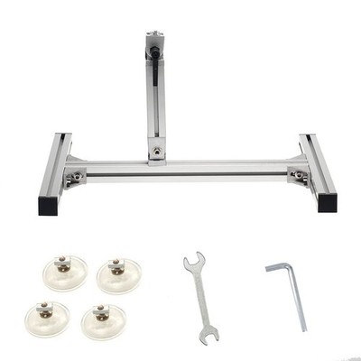 JQDML Stand Kit for Reciprocating Linear Actuator Classic Version, Silver