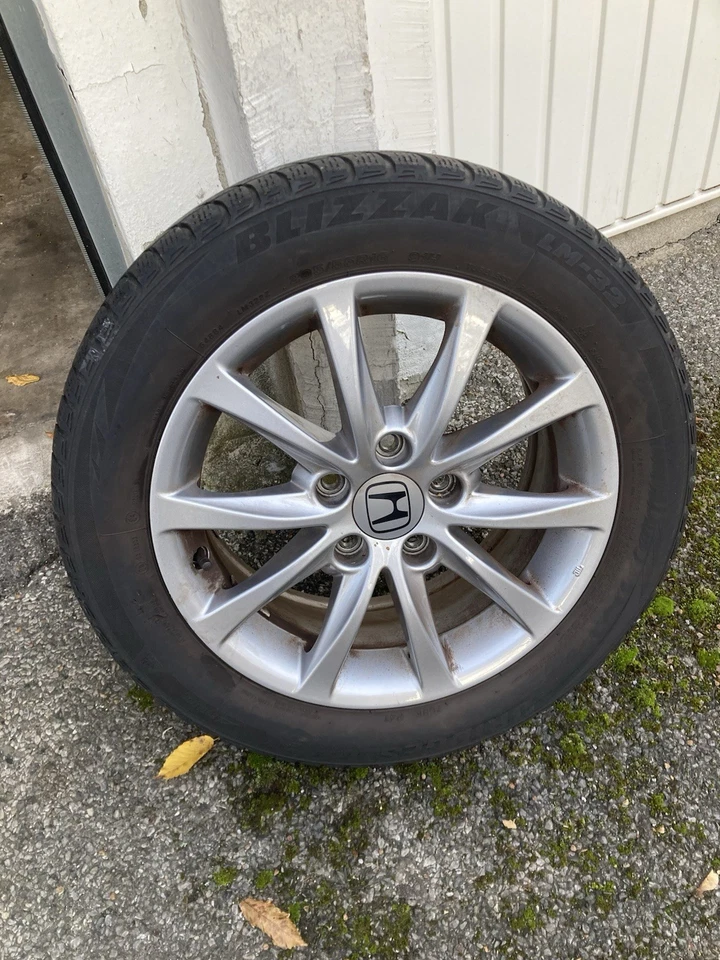 Alufelgen mit Winterreifen für Honda Civic Bj. 2014 205/55 R16 91H M+S - Bild 2 von 4