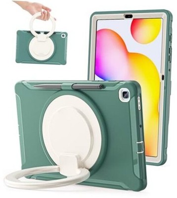 Case for Samsung Galaxy Tab S6 Lite 10.4 Inch A1-Morandi Color (Emerald Green)