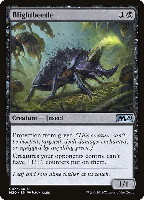 Blightbeetle NonFoil Core Set 2020 87 NM MTG