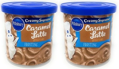 Pillsbury Frosting Creamy Supreme Caramel Latte 2 Pack