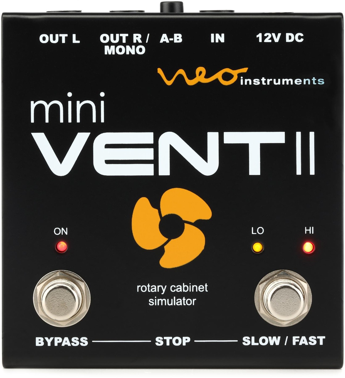 Комплект Neo Instruments Mini Vent II с педалью для имитатора вращающихся динамиков (2 штуки)