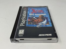 Playstation 1 PS1 X-Com UFO Defense Long Box Complete w/Registration Card