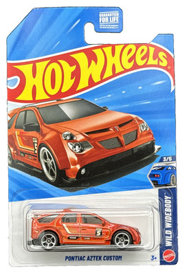Hot Wheels 2025 HW Wild Widebody 3/5 Orange Pontiac Aztec Custom