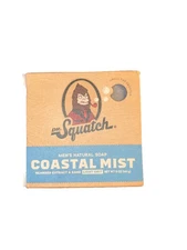 Dr. Squatch Coastal Mist All Natural Men’s Bar Soap Light Grit 5oz NEW