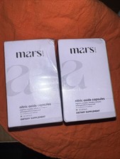 Mars Nitric Oxide 60 Capsules LOT OF 2 new In Box U.S. Seller Exp 07-2028 Fresh