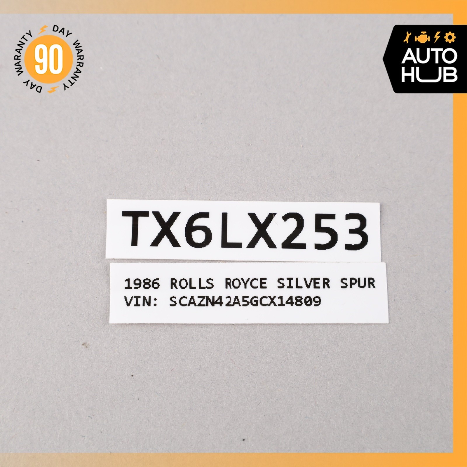 Rolls-Royce Silver Spirit Rear Dead pedal Brown