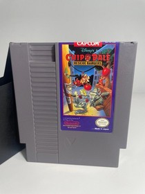 Chip & Dale Rescue Rangers Nintendo NES Aut&eacute;ntico Limpio Probado con Cubierta Antipolvo