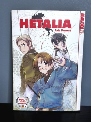 Hetalia: Axis Powers Volume 1 Manga TOKYOPOP Hidekaz Himaruya 2010