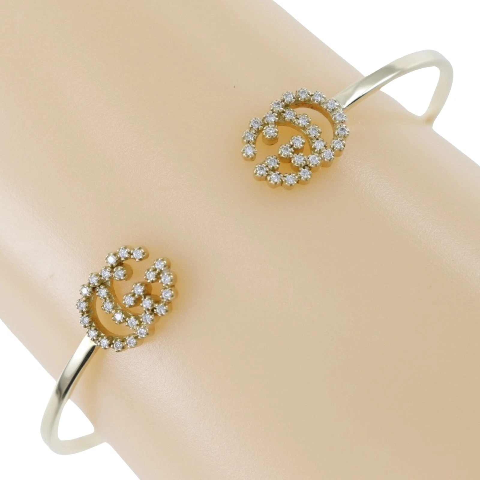 Bracelet Gucci Gg Running or jaune or bijou authentique