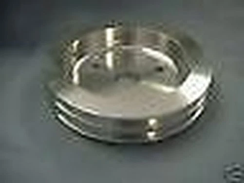 Small Block Chevy Polished Aluminum crank shaft Pulley double groove billet lowe - Image 2 of 2