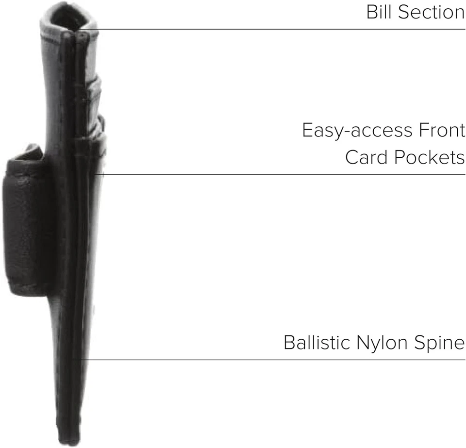 TUMI - Delta Money Clip Card Case Wallet - RFID Blocking for Men -...  - Image 4 of 4