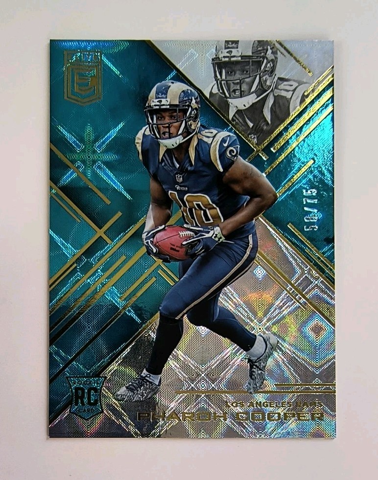PHAROH COOPER Teal Rookie Card #58/75 - 2016 Panini Donruss Elite