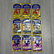 9x Disney Lorcana - Into The Inklands Booster Packs