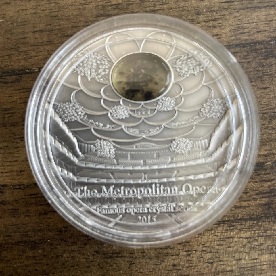 2015 Palau The Metropolitan Opera Famous Opera Crystal Series 2 oz .999 Silver - Image 2 of 4