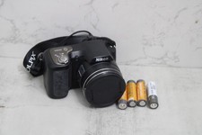 Nikon COOLPIX L100 Black 10.0MP Digital Camera TESTED WORKING