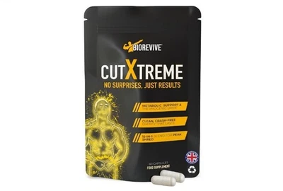 BRANDED BioRevive Cut Xtreme Thermogenic Fat Burner – New Formula Vegan 780mg Capsule...
